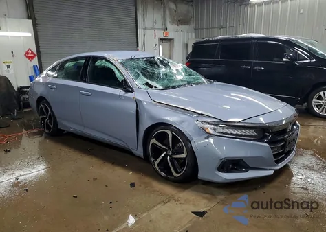 2021 Honda Accord Sport z USA, uszkodzony, nr VIN 1HGCV1F31MA093098